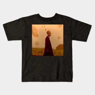 Wasteland Salesman Kids T-Shirt